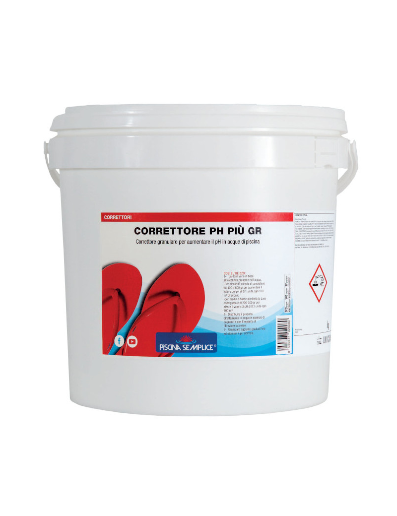 CORRETTORE PH + GRANULARE 10 KG