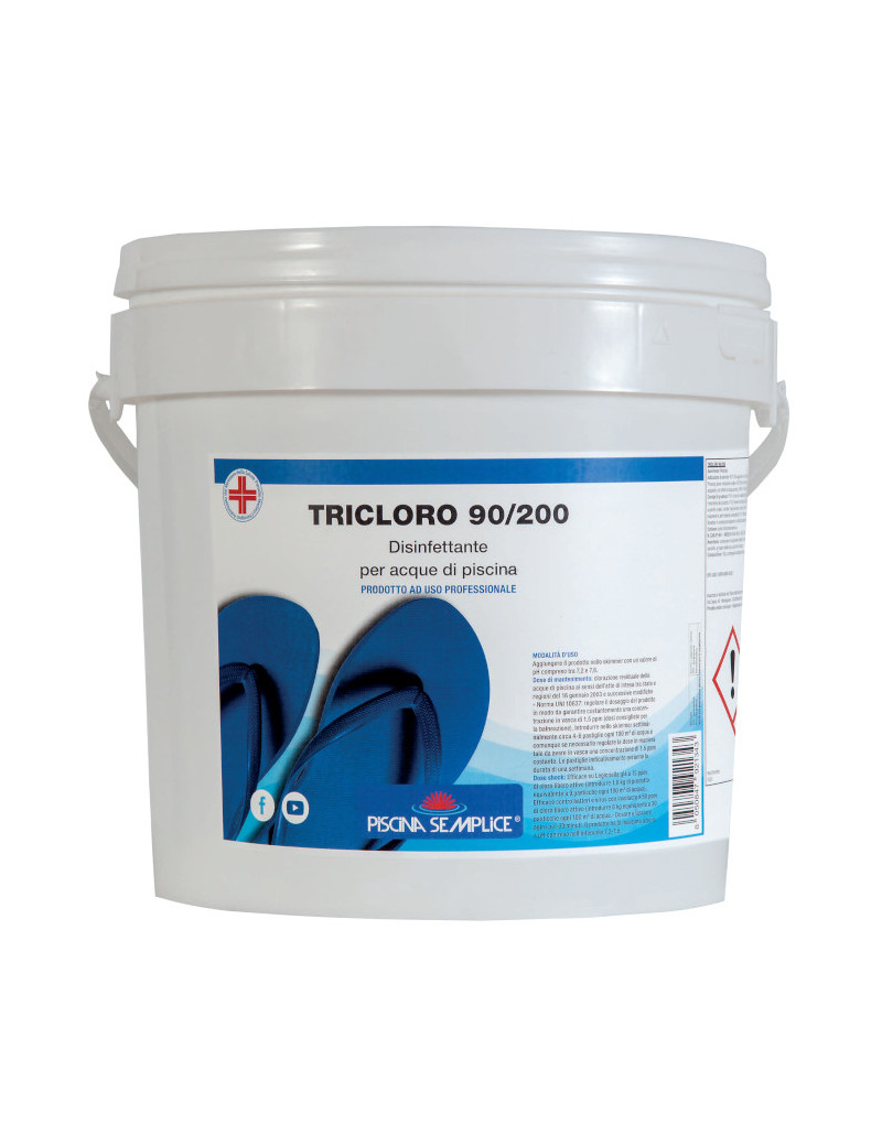 TRICLORO PASTIGLIE 200gr 5 KG