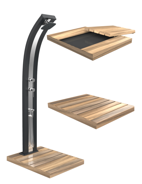 PIATTO DOCCIA TOP D106 IN LEGNO OKUMÈ