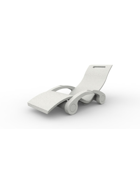 SERENDIPITY CHAISE FLOATING S130 CON SUPPORTO GALLEGGIANTE