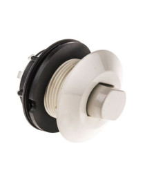 PULSANTE ABS BIANCO SPORGENTE FORO 42MM