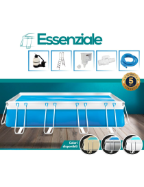 PISCINA FUORI TERRA ESSENZIALE M 2,38 X 5,42 H125