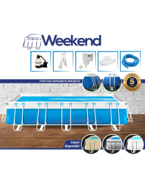 PISCINA FUORI TERRA WEEKEND M 2,84 X 5,94 H125