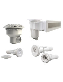 KIT SKIMMER COMPLETO PER PISCINE INTERRATE