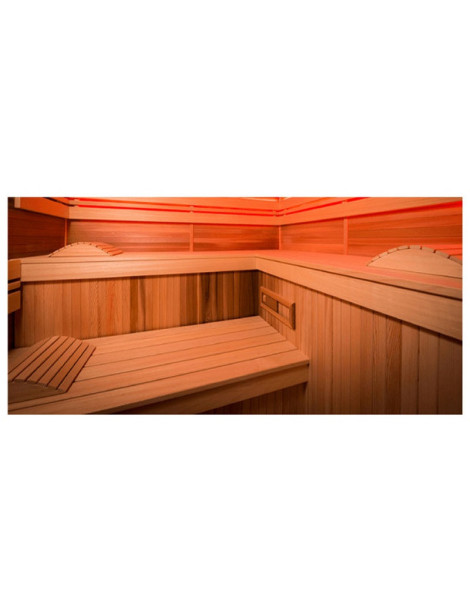 SAUNA FINLANDESE ECCOLO 4,5kW DA 6 POSTI