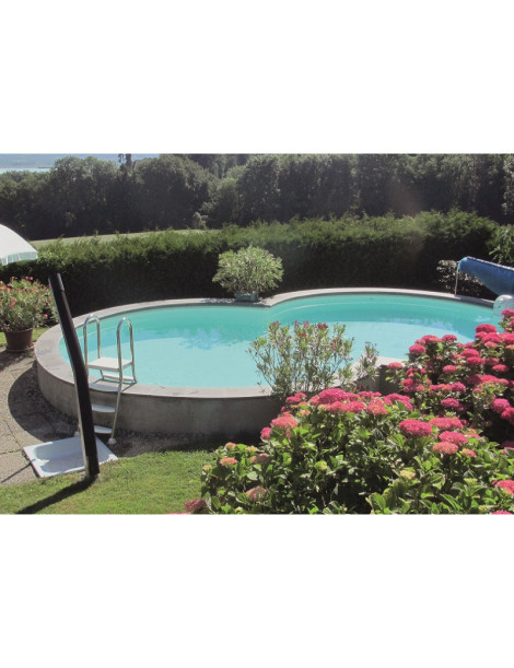 PISCINA INTERRATA A FORMA OTTO ELBA H120