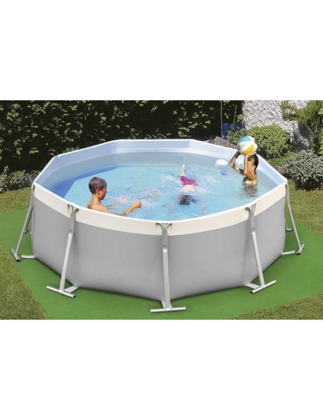 PISCINA TONDA FUORI TERRA BAHAMAS H95