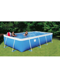 PISCINA FUORI TERRA RETTANGOLARE RIO TOP H80