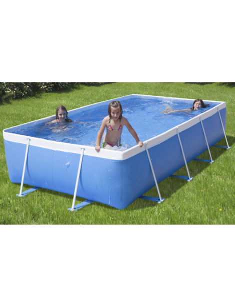 PISCINA FUORI TERRA RETTANGOLARE RIO TOP H80