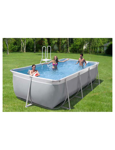 PISCINA RETTANGOLARE FUORI TERRA FUTURA SMALL H125