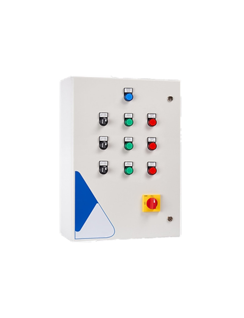 QUADRO ELETTRICO AVVIAMENTO DIRETTO 3 MOTORI MONOFASE