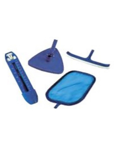 KIT ACCESSORI PULIZIA PISCINA