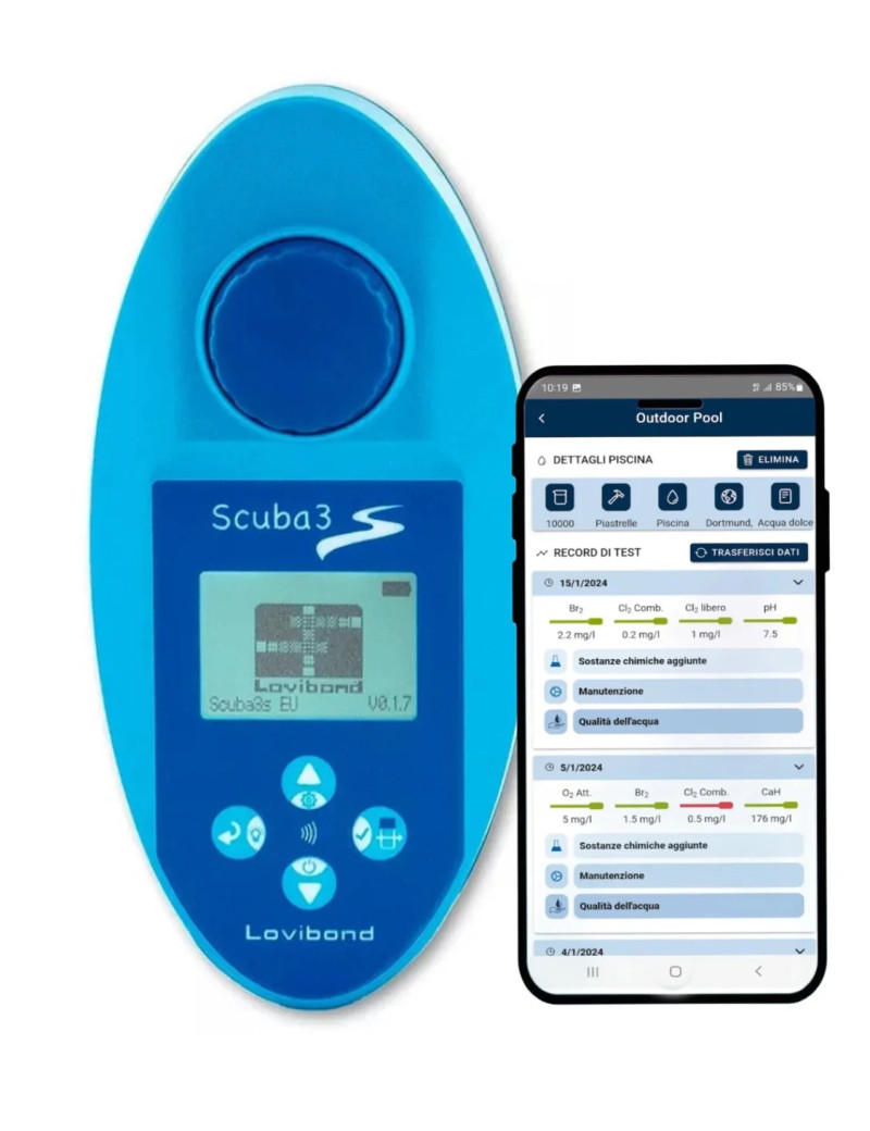 SCUBA 3S - TESTER FOTOMETRO PER PISCINA