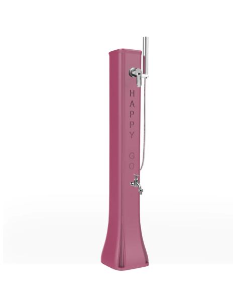 DOCCIA SOLARE HAPPY GO 19LT HG180 CON DOCCETTA E PORTAGOMMA