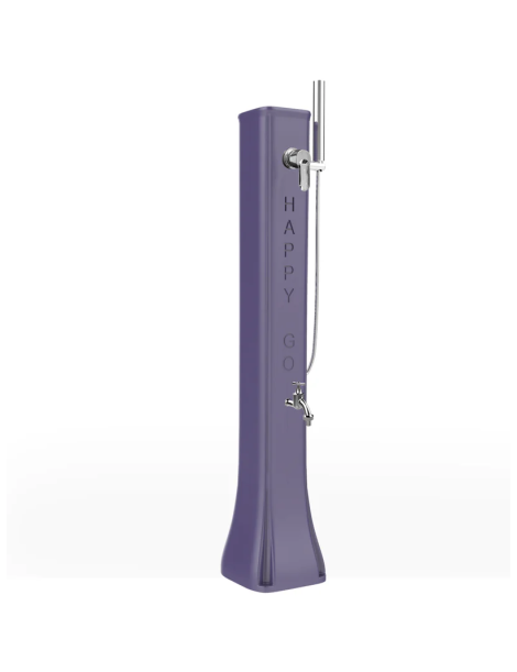 DOCCIA SOLARE HAPPY GO 19LT HG180 CON DOCCETTA E PORTAGOMMA