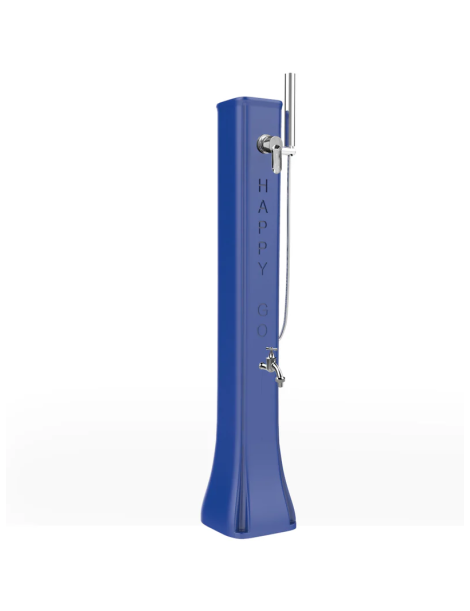 DOCCIA SOLARE HAPPY GO 19LT HG180 CON DOCCETTA E PORTAGOMMA
