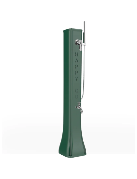 DOCCIA SOLARE HAPPY GO 19LT HG180 CON DOCCETTA E PORTAGOMMA