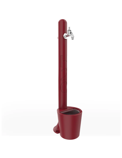 FONTANA TRADIZIONALE GH115/20 CON PORTAGOMMA E CESTELLO