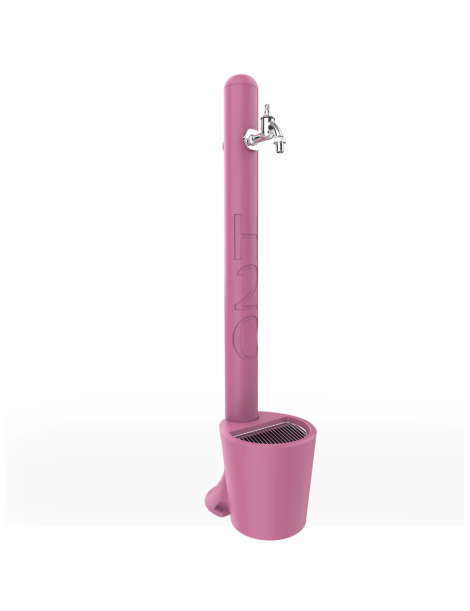 FONTANA TRADIZIONALE GH115/20 CON PORTAGOMMA E CESTELLO