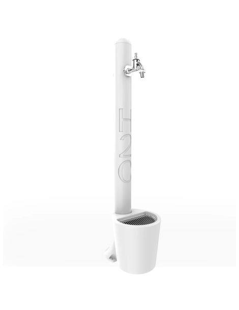 FONTANA TRADIZIONALE GH115/20 CON PORTAGOMMA E CESTELLO