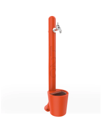 FONTANA TRADIZIONALE GH115/20 CON PORTAGOMMA E CESTELLO