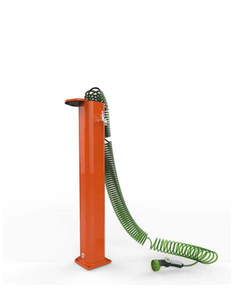 FONTANA TRADIZIONALE GS145 CON PORTAGOMMA E PISTOLA IRRIGAZIONE