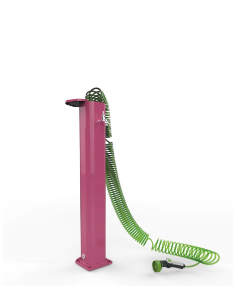 FONTANA TRADIZIONALE GS145 CON PORTAGOMMA E PISTOLA IRRIGAZIONE