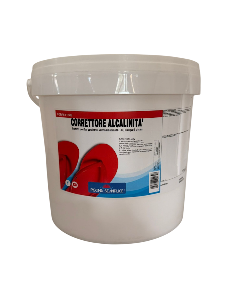 CORRETTORE ALCALINITÀ 10 KG